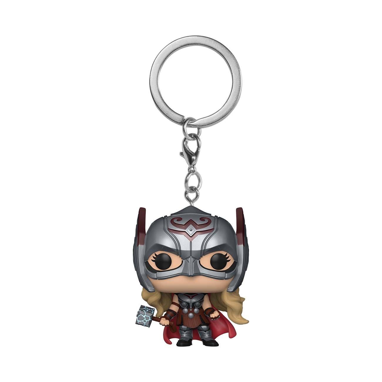 Funko Pocket Pop Marvel Thor: Love and Thunder Mighty Thor 3-in Vinyl Figure Keychain