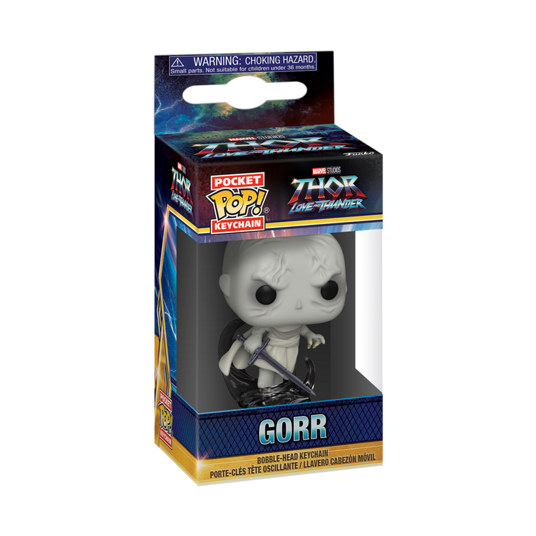Funko Pocket Pop! Keychain Marvel Thor: Love and Thunder Gorr 3-in Vinyl Keychain