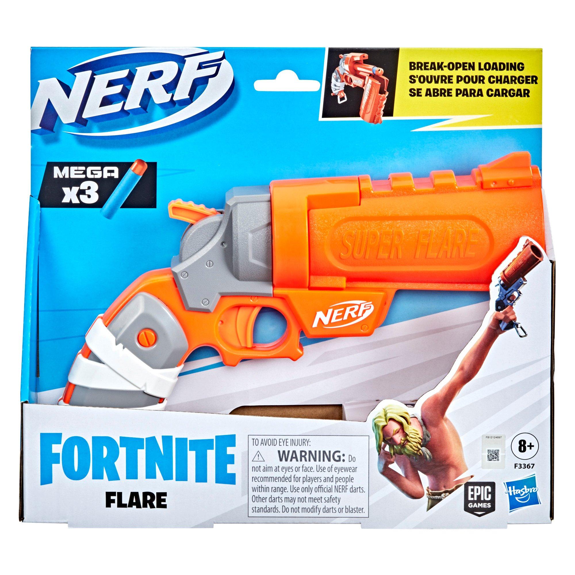 Nerf Gun Fortnite Lot Super Flare/Blaster/Rocket Launcher