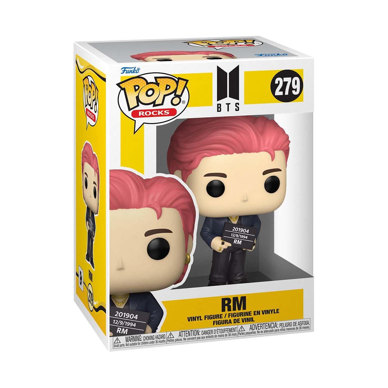 Funko POP! Rocks BTS RM 4.1-in Vinyl Figure | GameStop