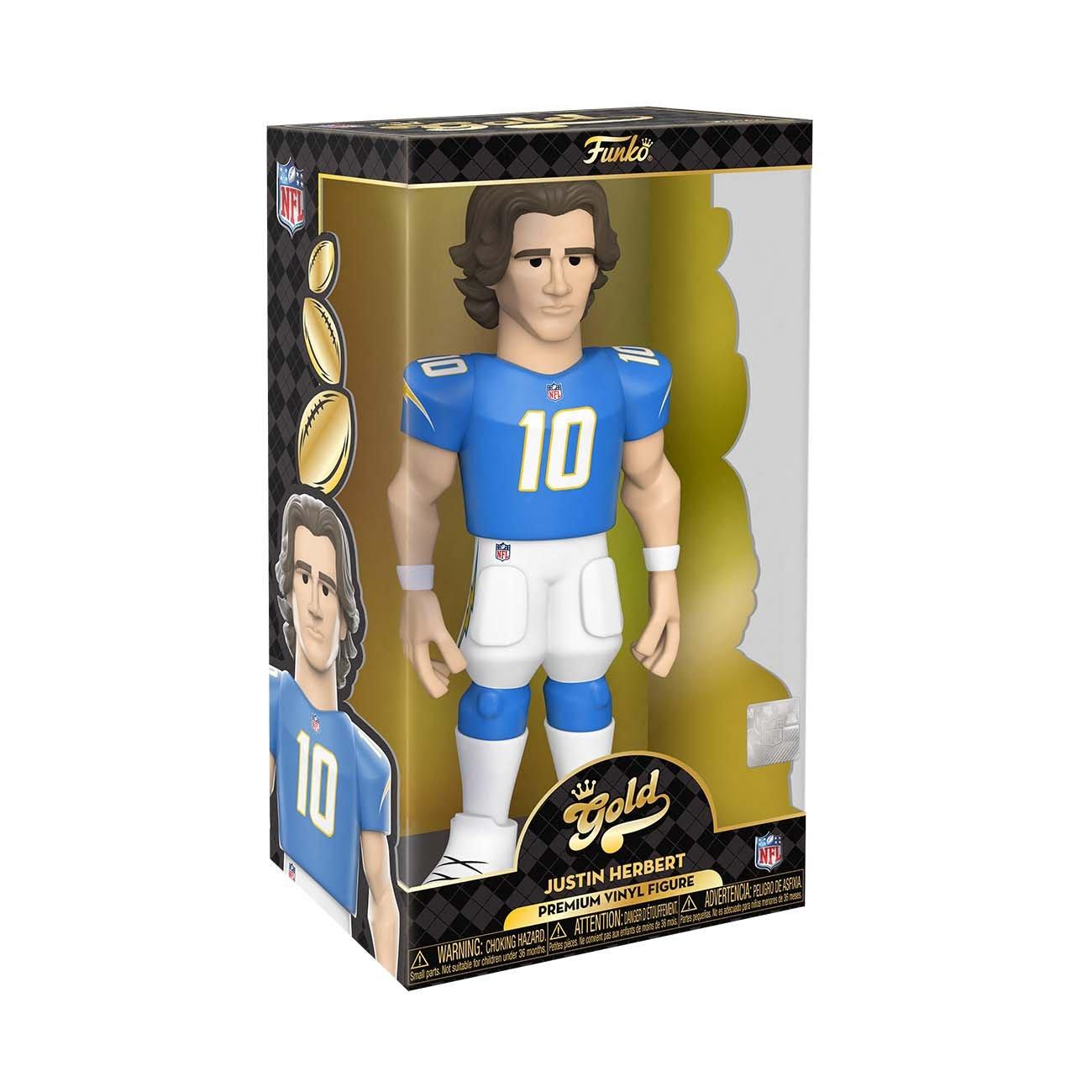 NFL Chargers Justin Herbert (Home Uniform) Funko Pop! Vinyl Figure