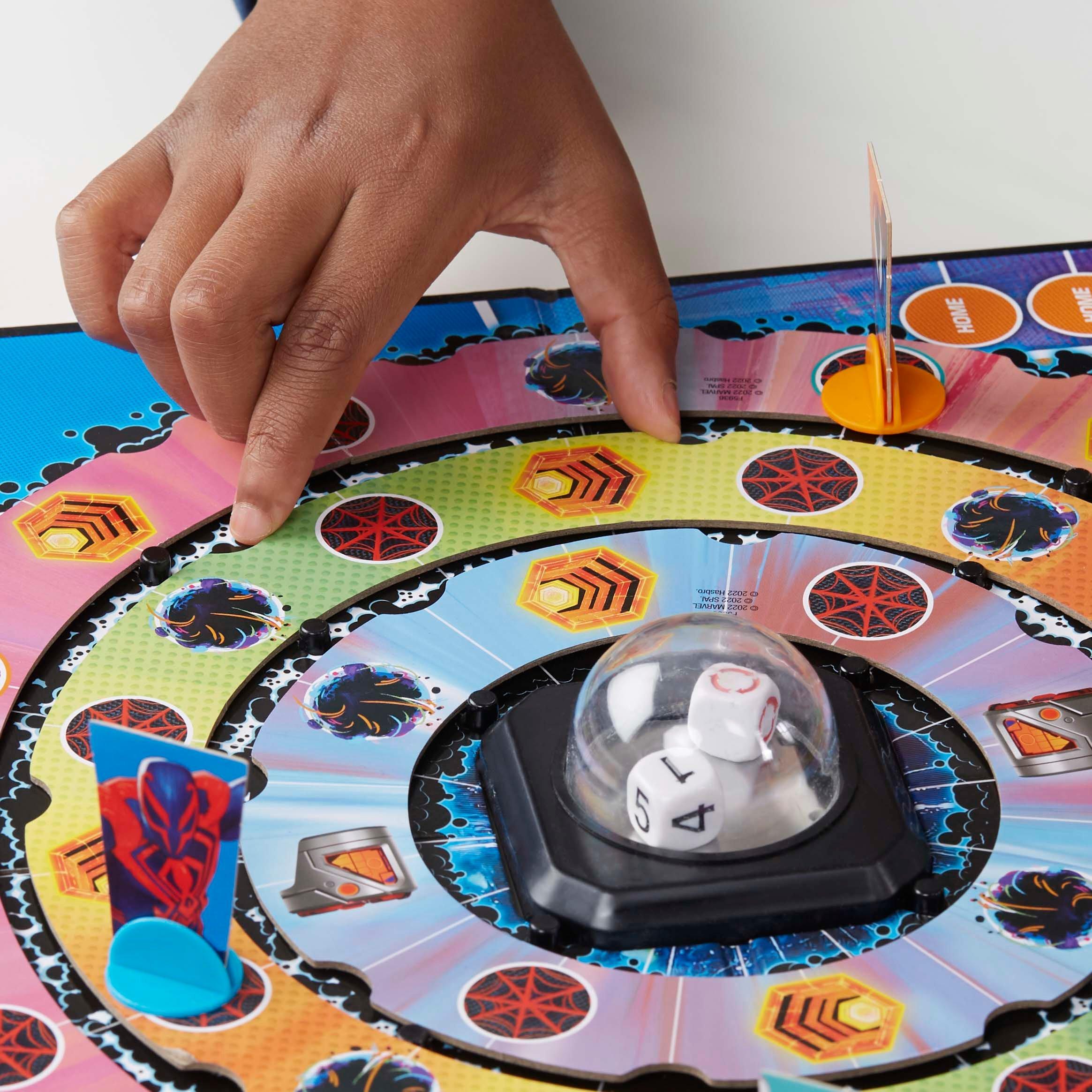 Hasbro Marvel Spider-Man: Across the Spider-Verse (Part One) Pop-O-Matic Trouble Board Game