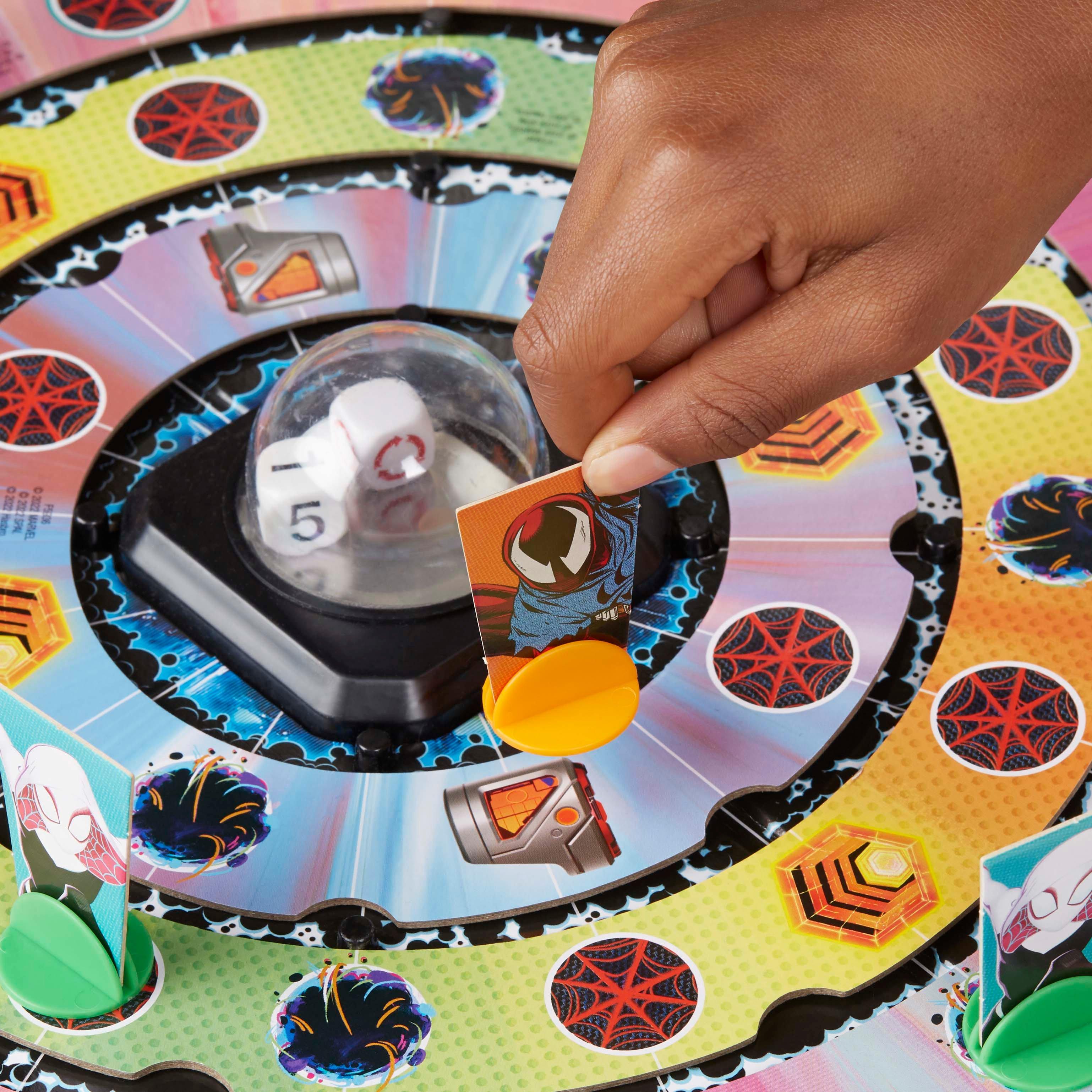 Hasbro Marvel Spider-Man: Across the Spider-Verse (Part One) Pop-O-Matic Trouble Board Game