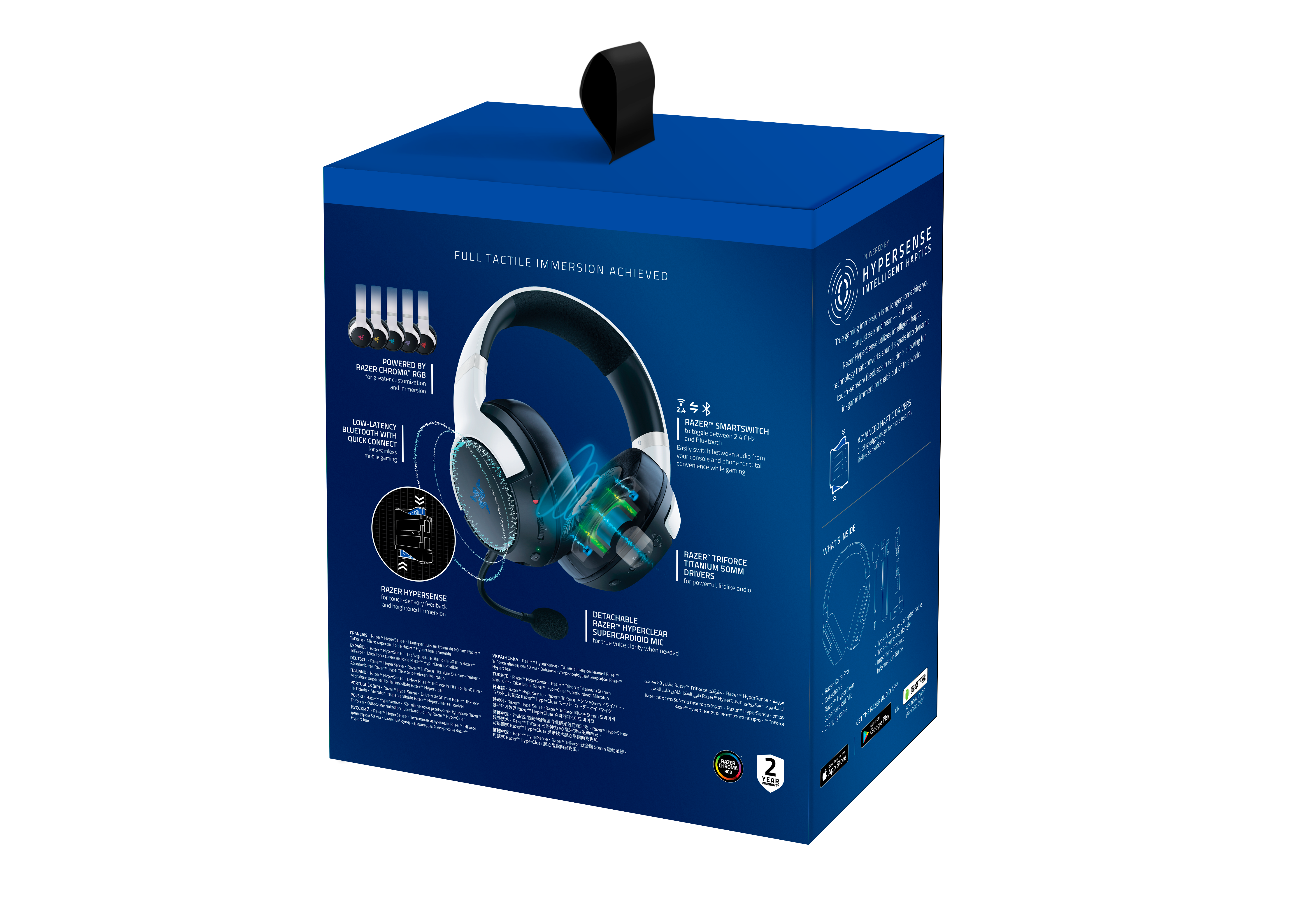 Razer Kaira Pro Dual Wireless Gaming Headset for PlayStation 5