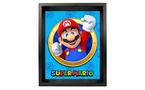 Super Mario 9.25-in x 11.25-in Mario Golden Ring Framed Photo