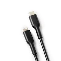 list item 1 of 2 Atrix USB-C to Lightning PVC 3ft Black