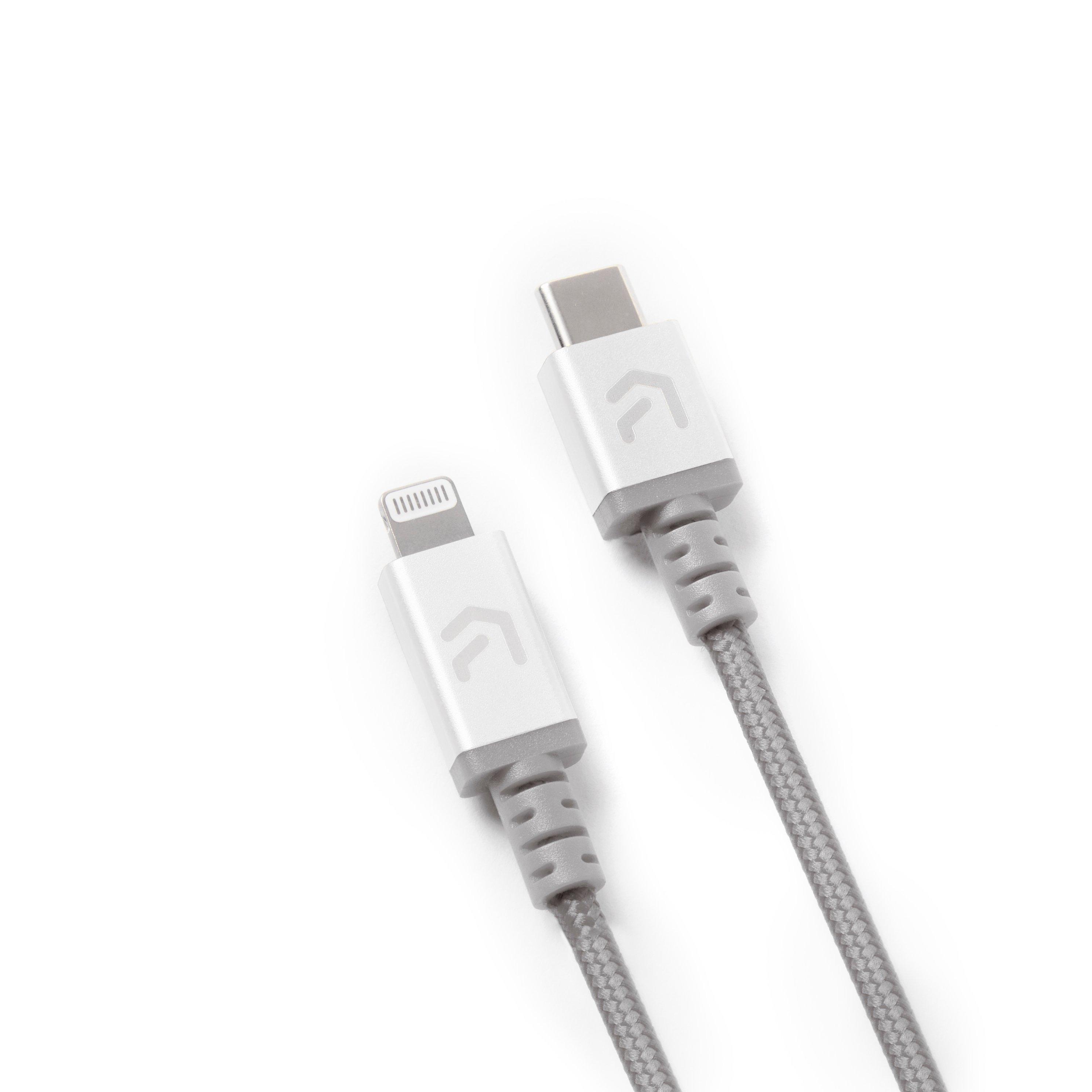 list item 1 of 1 Atrix USB-C to Lightning Braided Nylon 6ft Silver