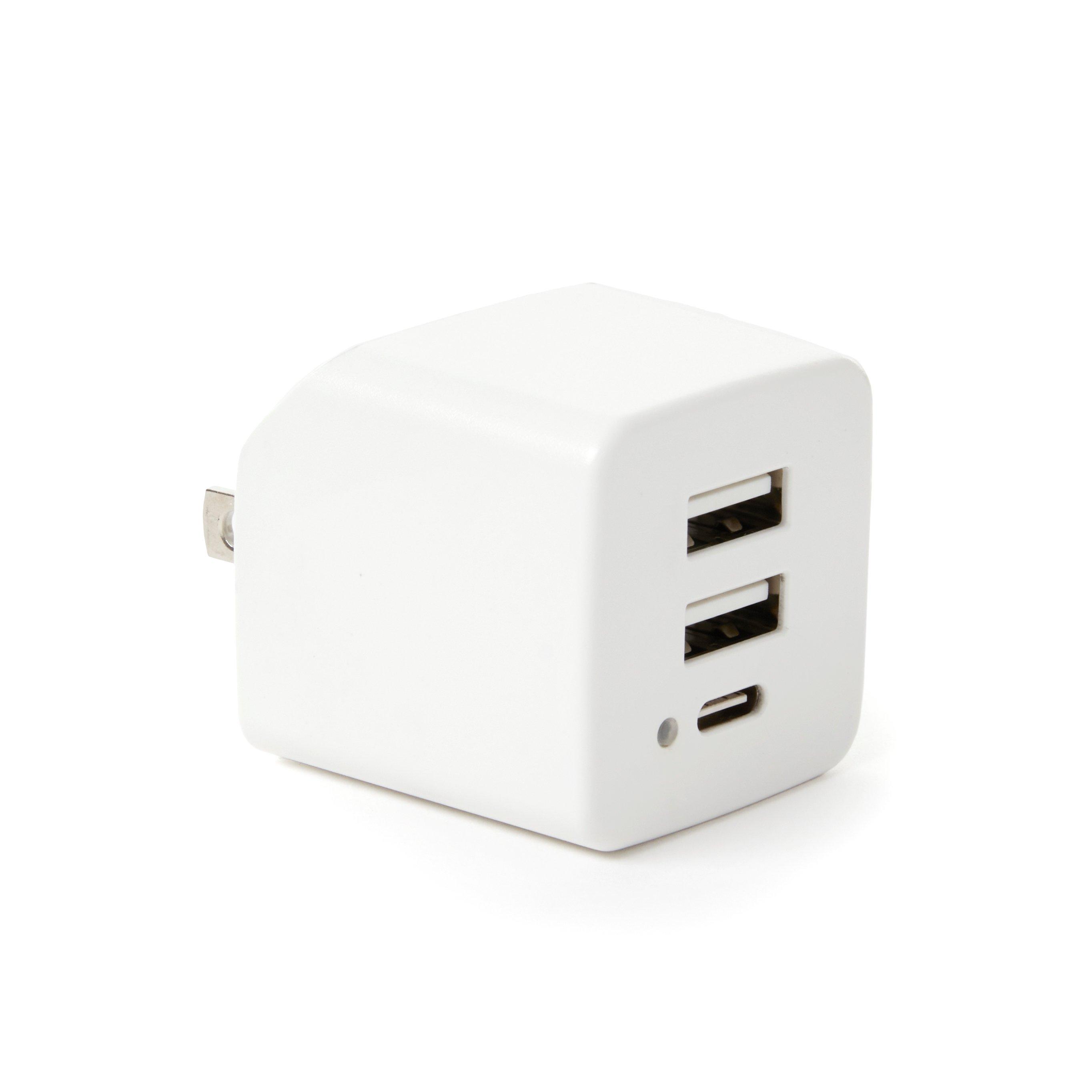 Atrix 18W Dual USB-A and USB-C Wall Charger