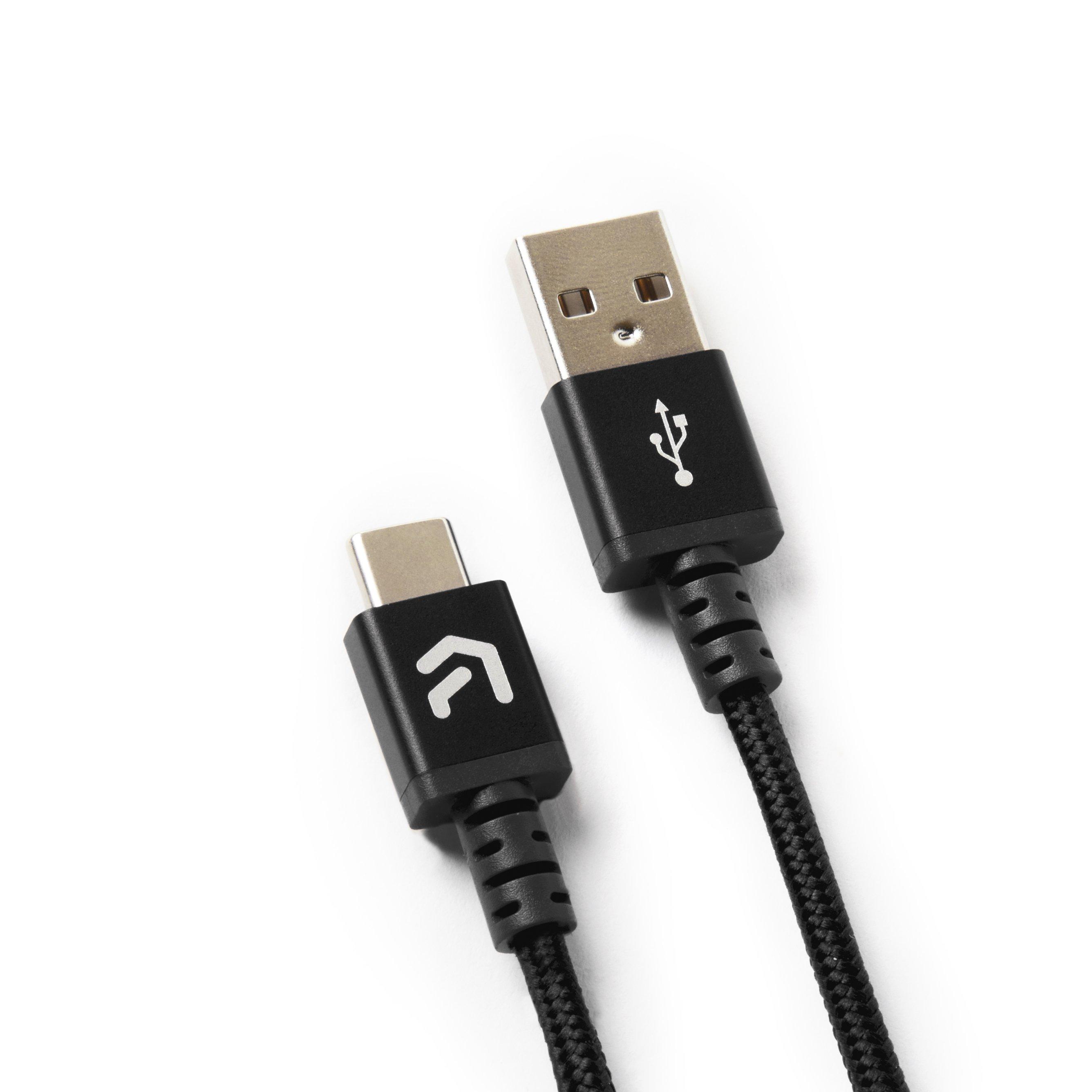 Atrix USB-A to USB-C Braided Nylon