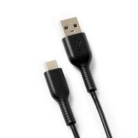list item 1 of 2 Atrix USB-A to USB-C PVC round 6ft Black