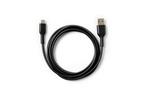 Atrix USB-A to USB-C PVC round 3ft Black