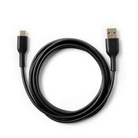 list item 2 of 2 Atrix USB-A to USB-C PVC round 6ft Black