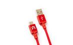 Atrix USB-A to USB-C Braided Nylon 10ft Red GameStop Exclusive