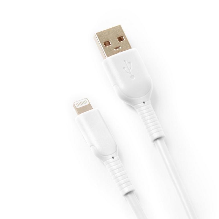 Atrix USB-A to USB-C PVC round 3ft White