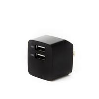 list item 1 of 3 Atrix 10W Dual USB-A Wall Charger Black