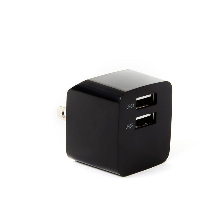Atrix 10W Dual USB-A Wall Charger Black