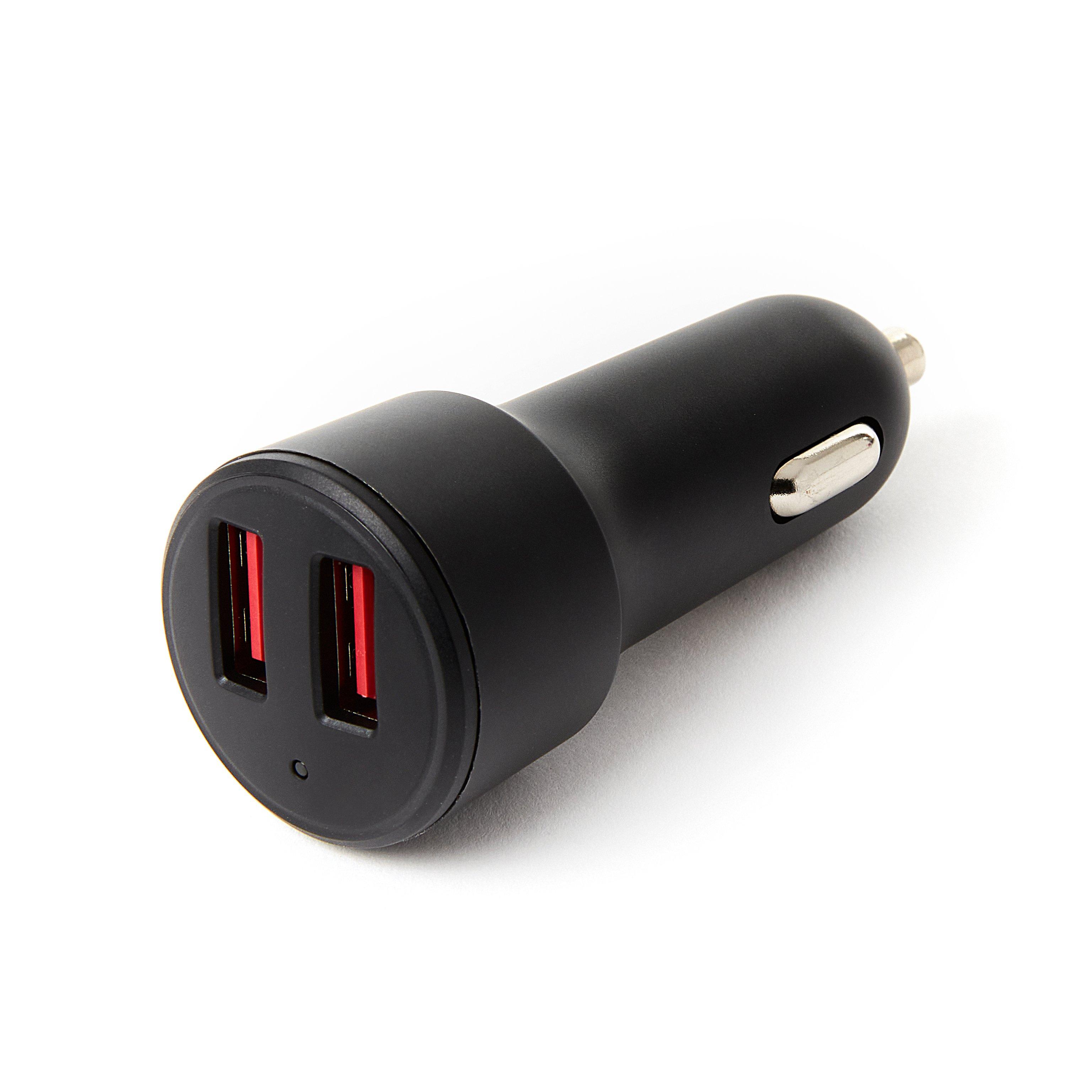 Atrix 24W Dual USB-A Car Charger