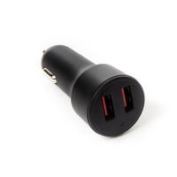 list item 3 of 3 Atrix 24W Dual USB-A Car Charger Black