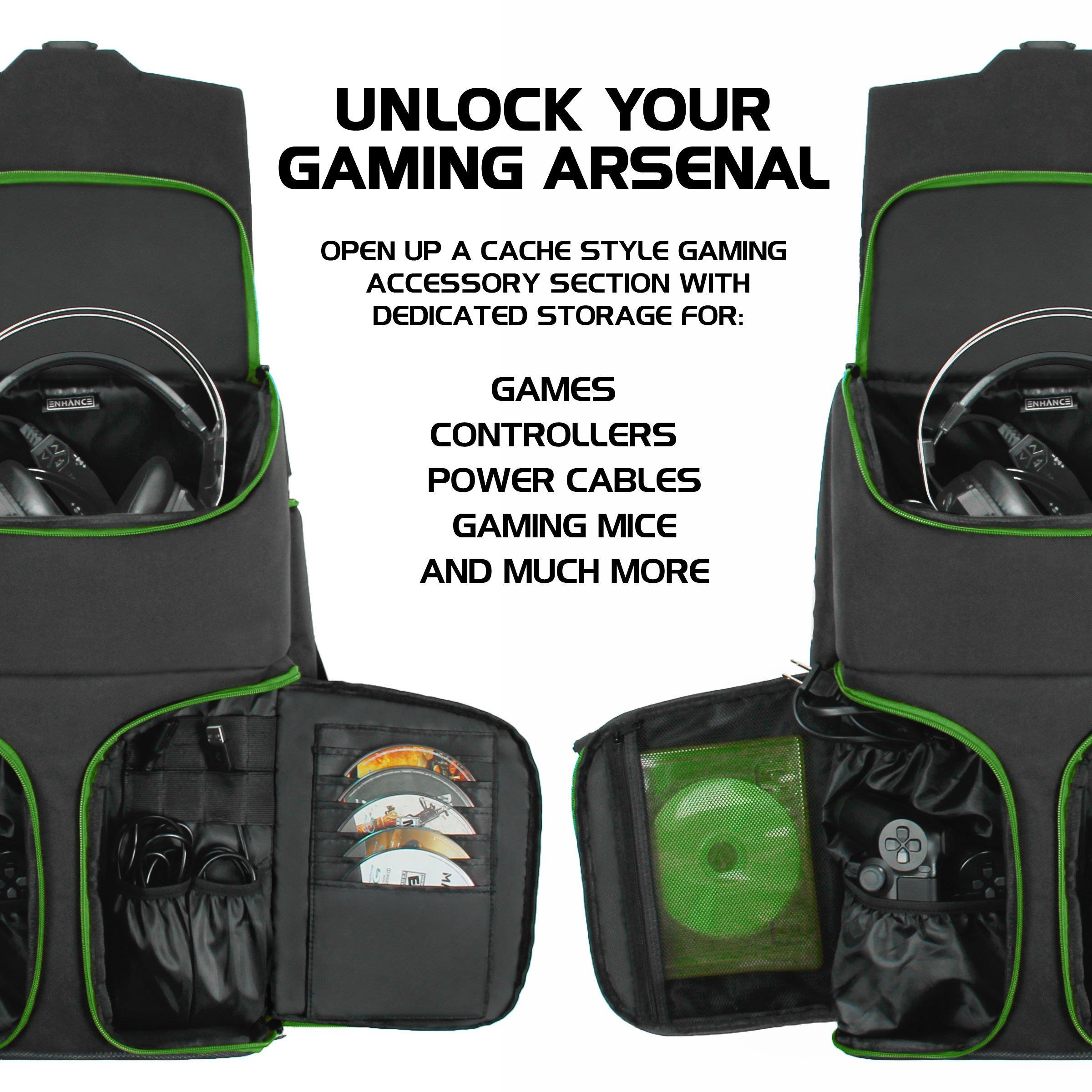 ENHANCE Gaming Console Backpack
