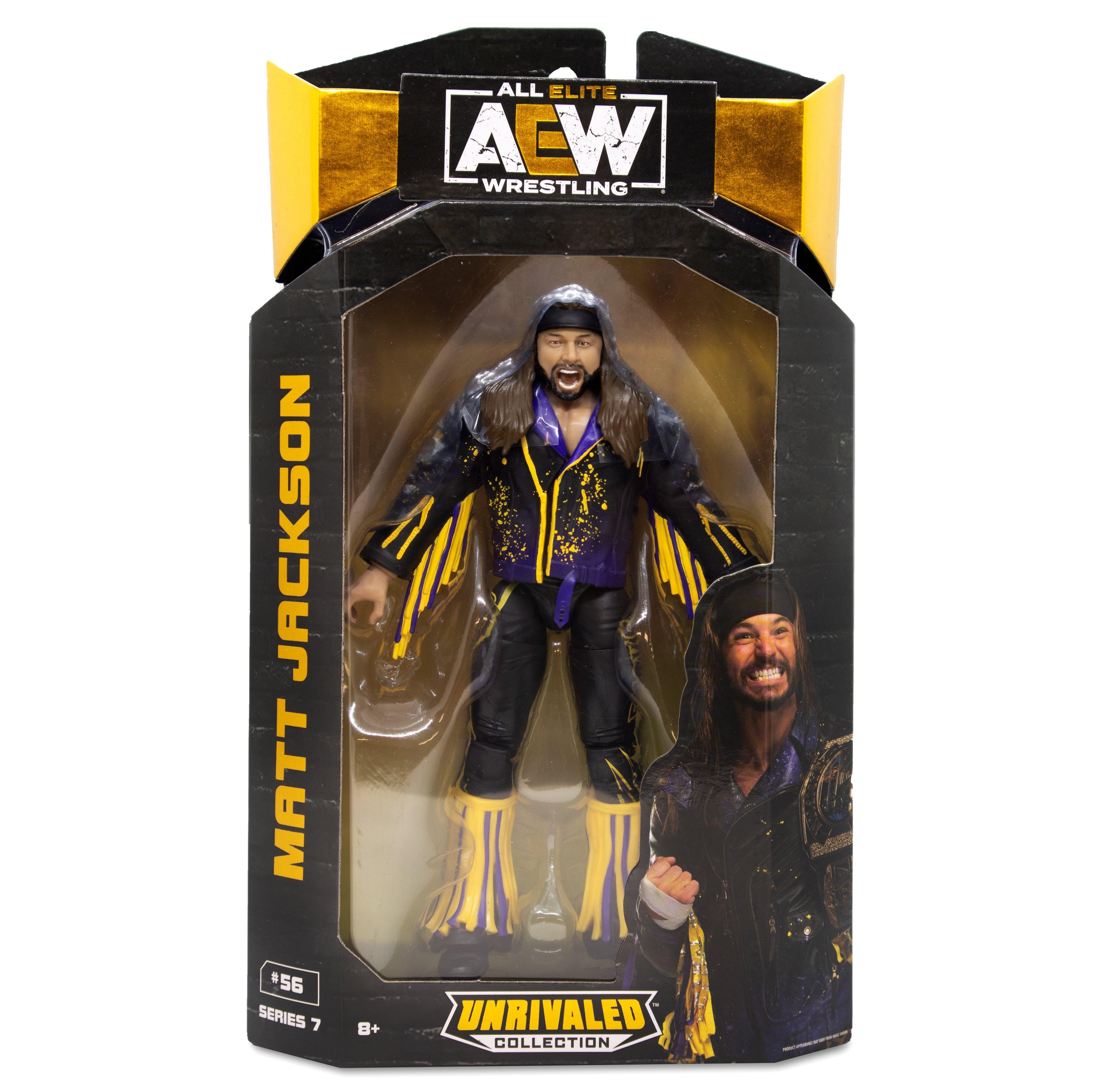 aew all elite wrestling unrivaled figure matt jackson 1 figure pack