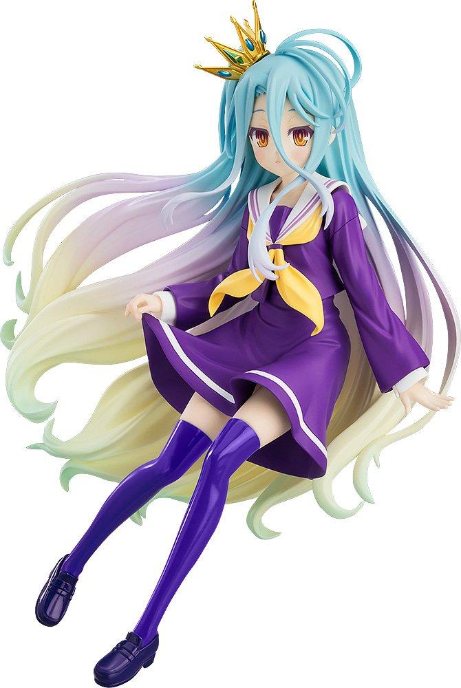 list item 1 of 7 Good Smile Company No Game No Life Shiro Crown Version POP UP PARADE 7.08-in Figure