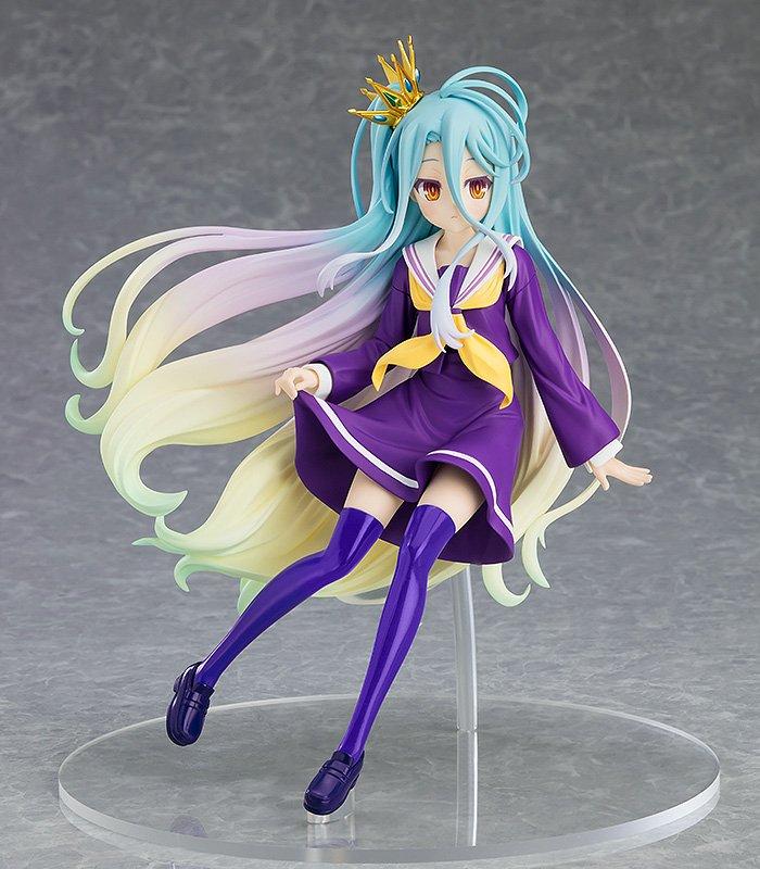 list item 2 of 7 Good Smile Company No Game No Life Shiro Crown Version POP UP PARADE 7.08-in Figure