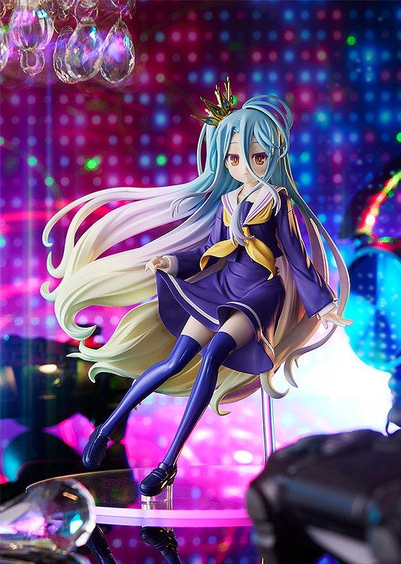 list item 6 of 7 Good Smile Company No Game No Life Shiro Crown Version POP UP PARADE 7.08-in Figure