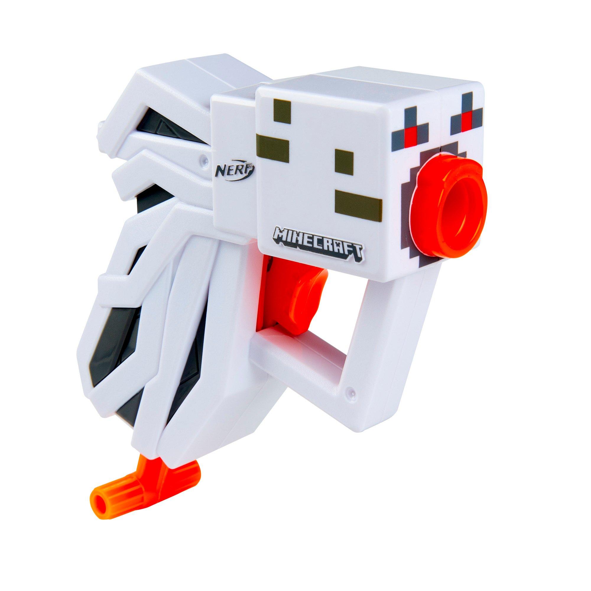 list item 1 of 11 NERF Microshots Minecraft Ghast Blaster