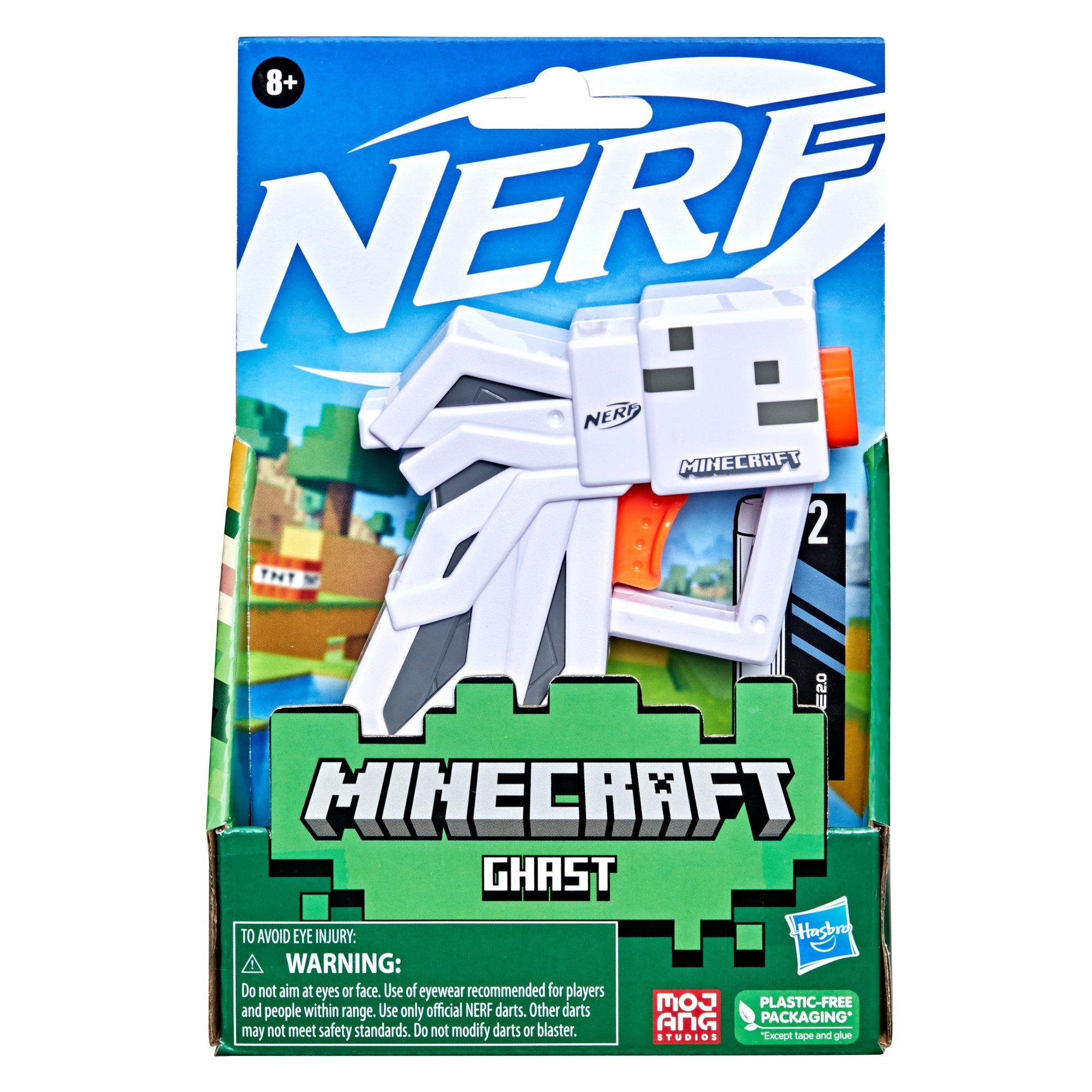 list item 10 of 11 NERF Microshots Minecraft Ghast Blaster