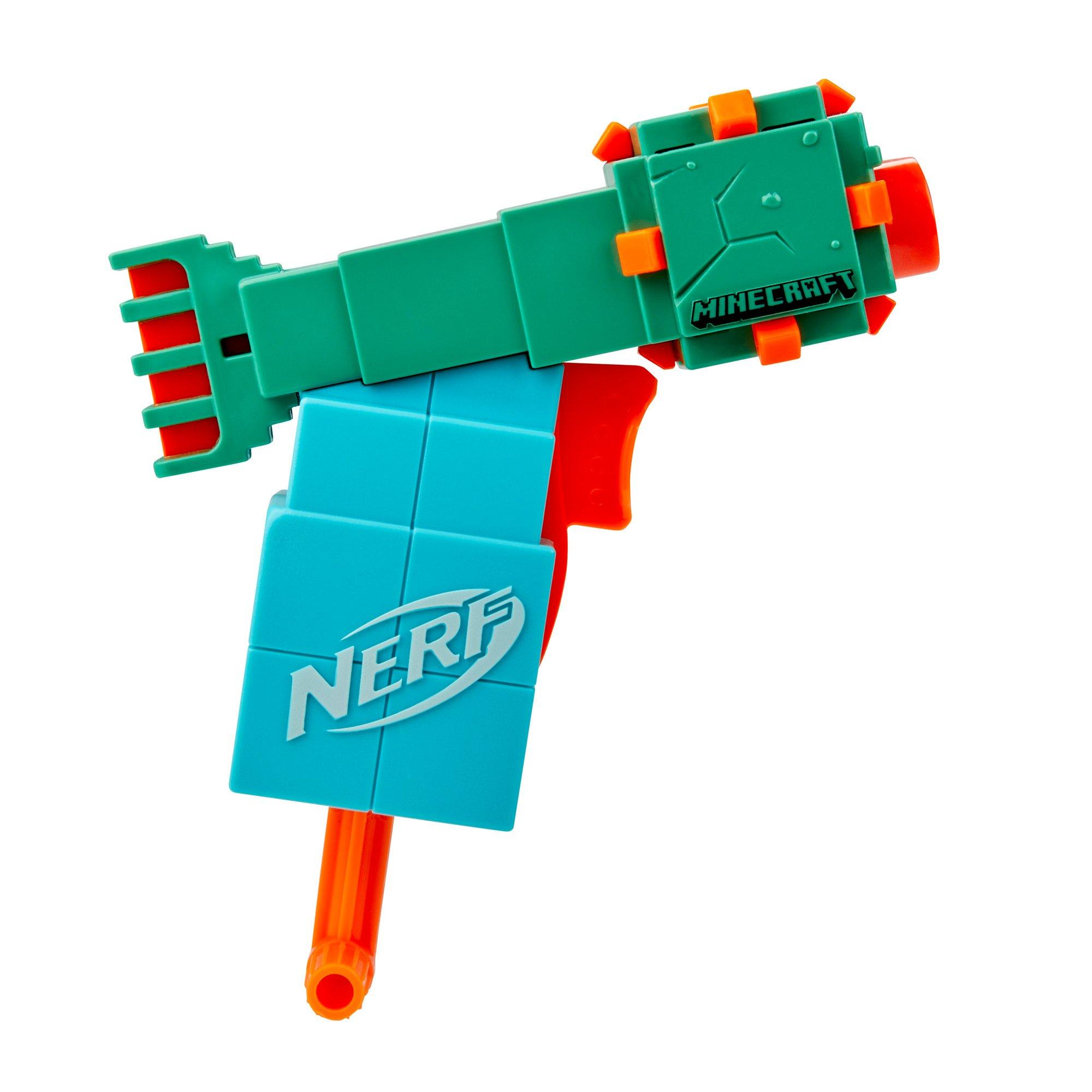 Nerf Microshots Minecraft Guardian Blaster