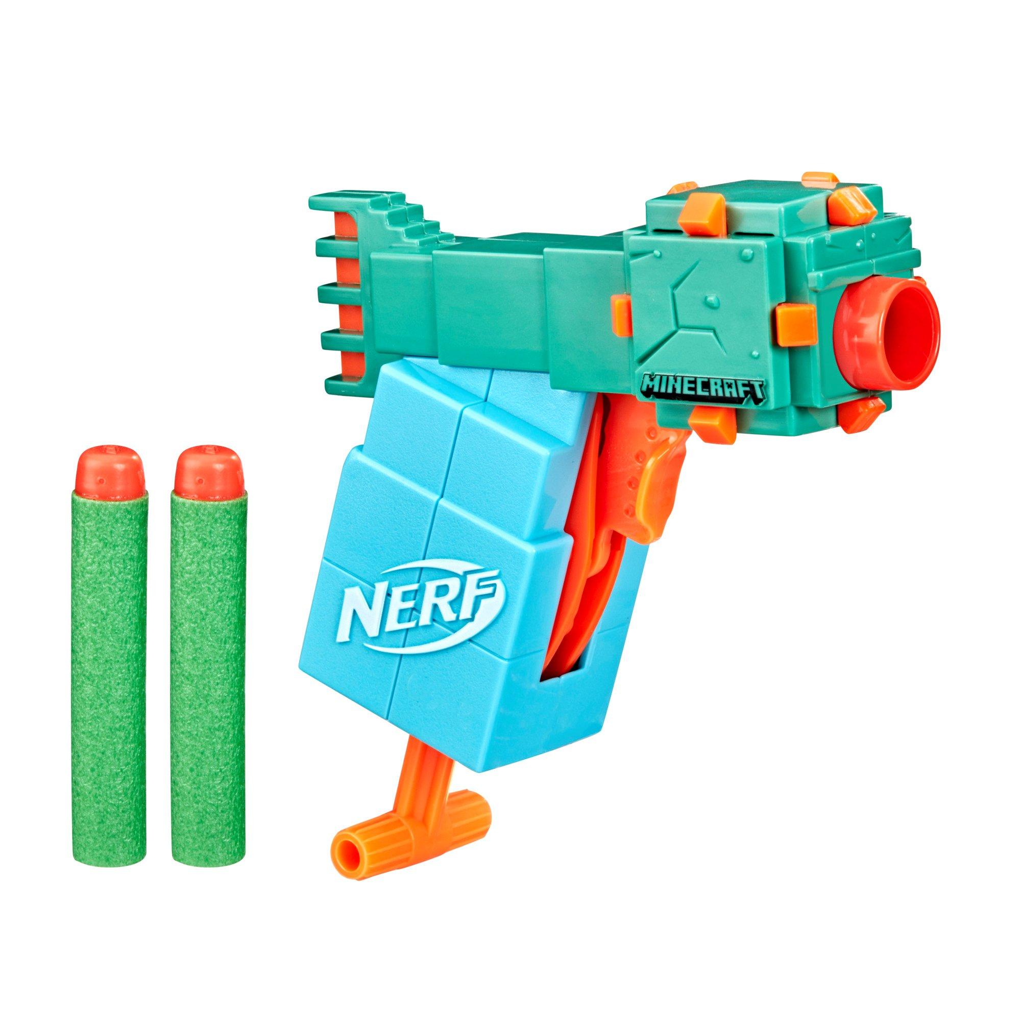 NERF Microshots Minecraft Guardian Blaster