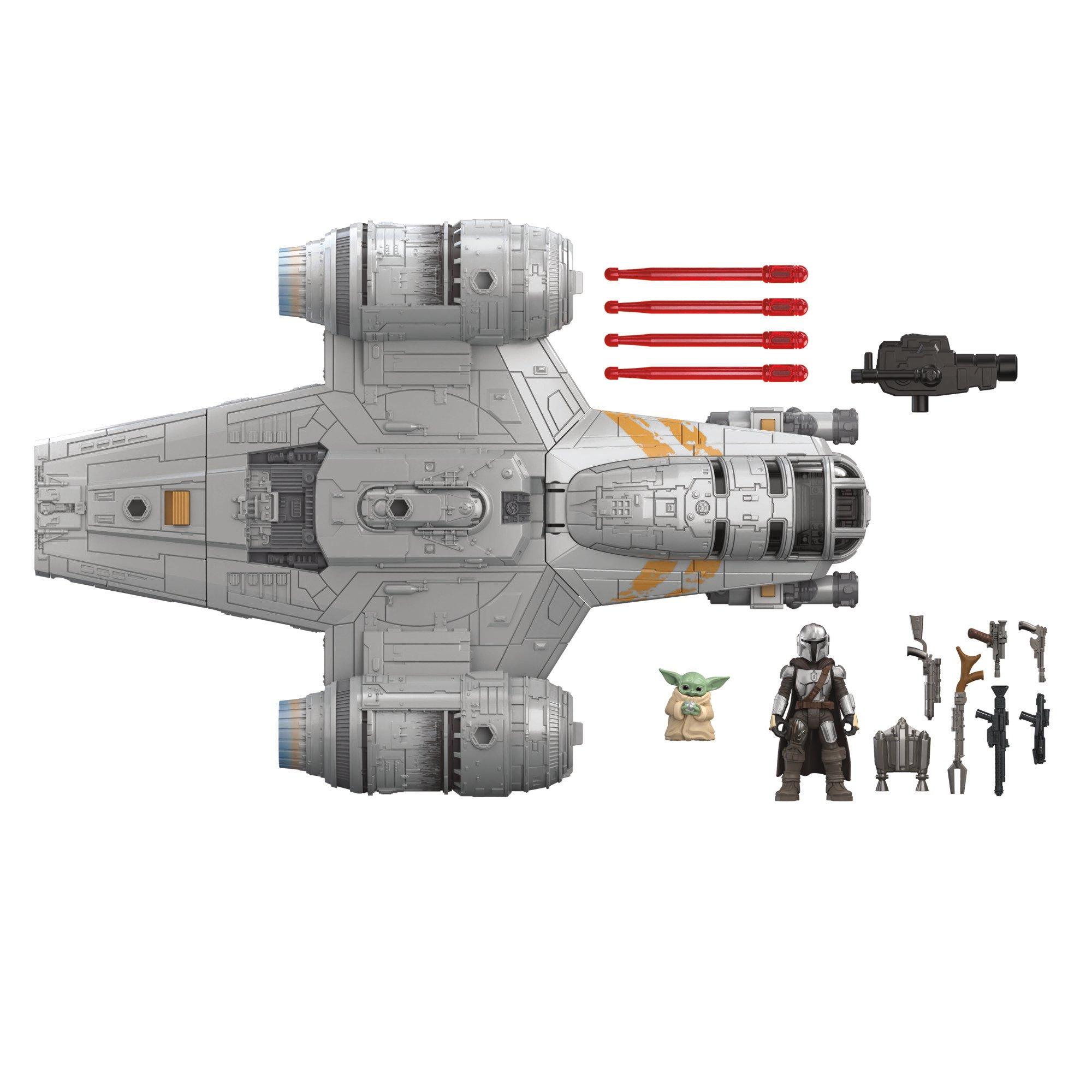 Hasbro Star Wars Mission Fleet The Mandalorian Razor Crest Action Figure and Vehicle Set GameStop