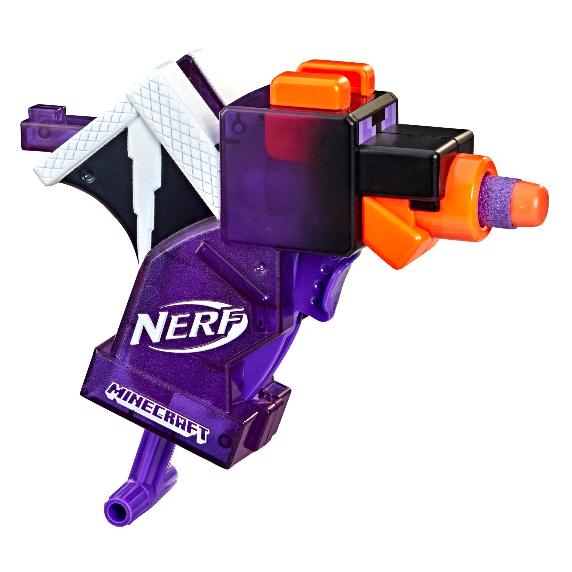 NERF Microshots Minecraft Ender Dragon Blaster