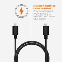 list item 15 of 20 Einova Sirius Microsoft Bundle Universal USB-C 65W Power Adapter