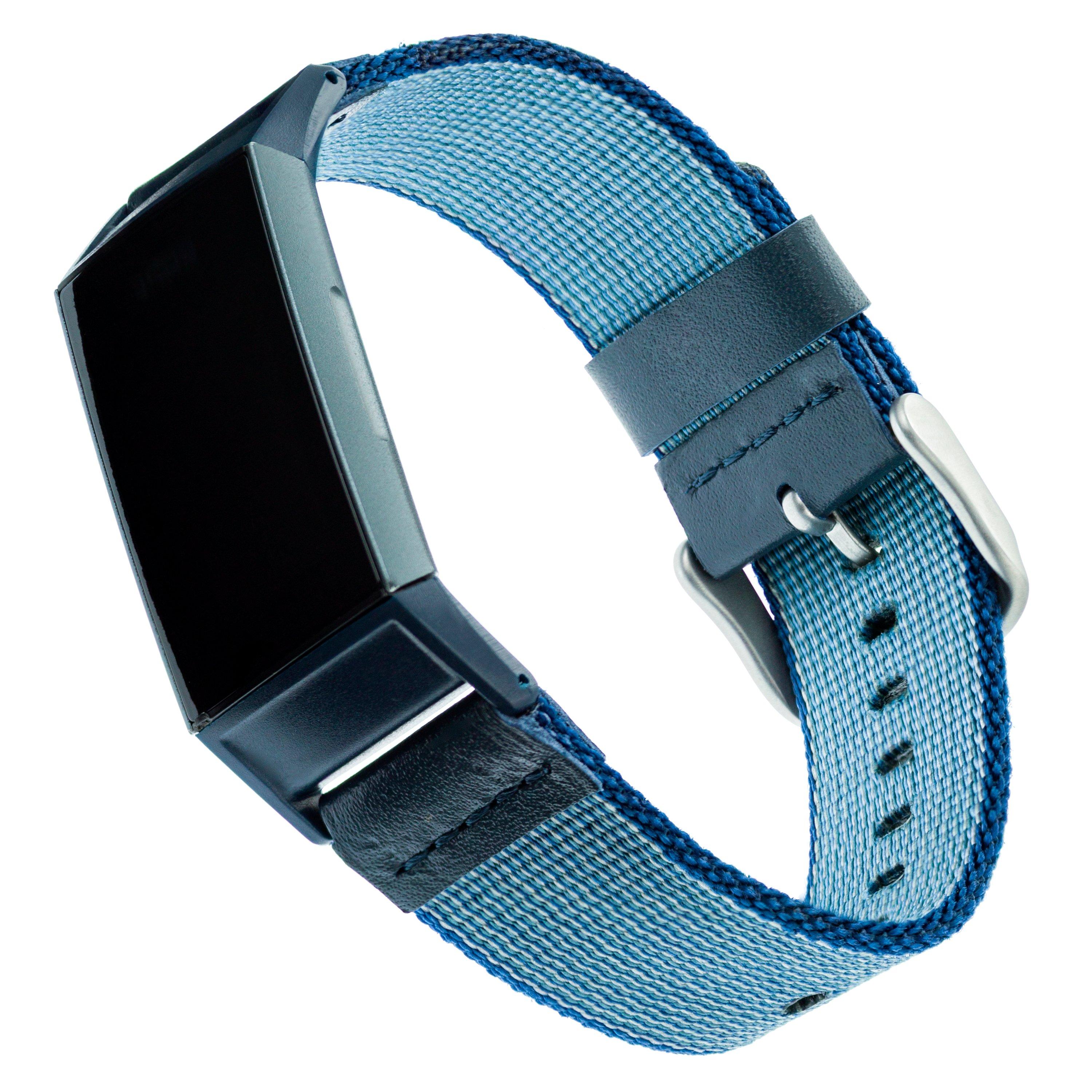 Woven Nylon Band for Fitbit Charge 4 & Charge 3