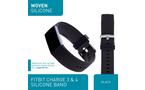 WITHit Fitbit Charge 3/4 Woven Silicone Band