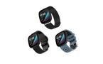 WITHit Fitbit Sense/Versa 3 Stainless Steel Mesh/Silicone Sport/Woven Silicone &#40;Keeperless&#41; Band 3 Pack