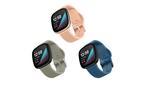 WITHit Fitbit Sense/Versa 3 Woven Silicone Band &#40;Keeperless&#41; 3 Pack