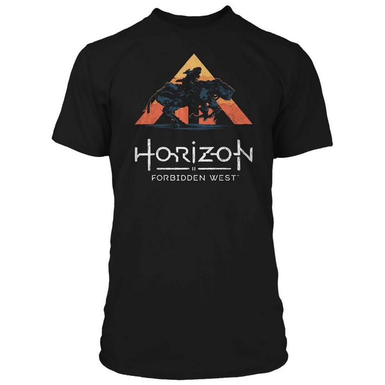 Horizon: Forbidden West Aloy Rides Mens T-Shirt, Black X-Large J!NX GameStop