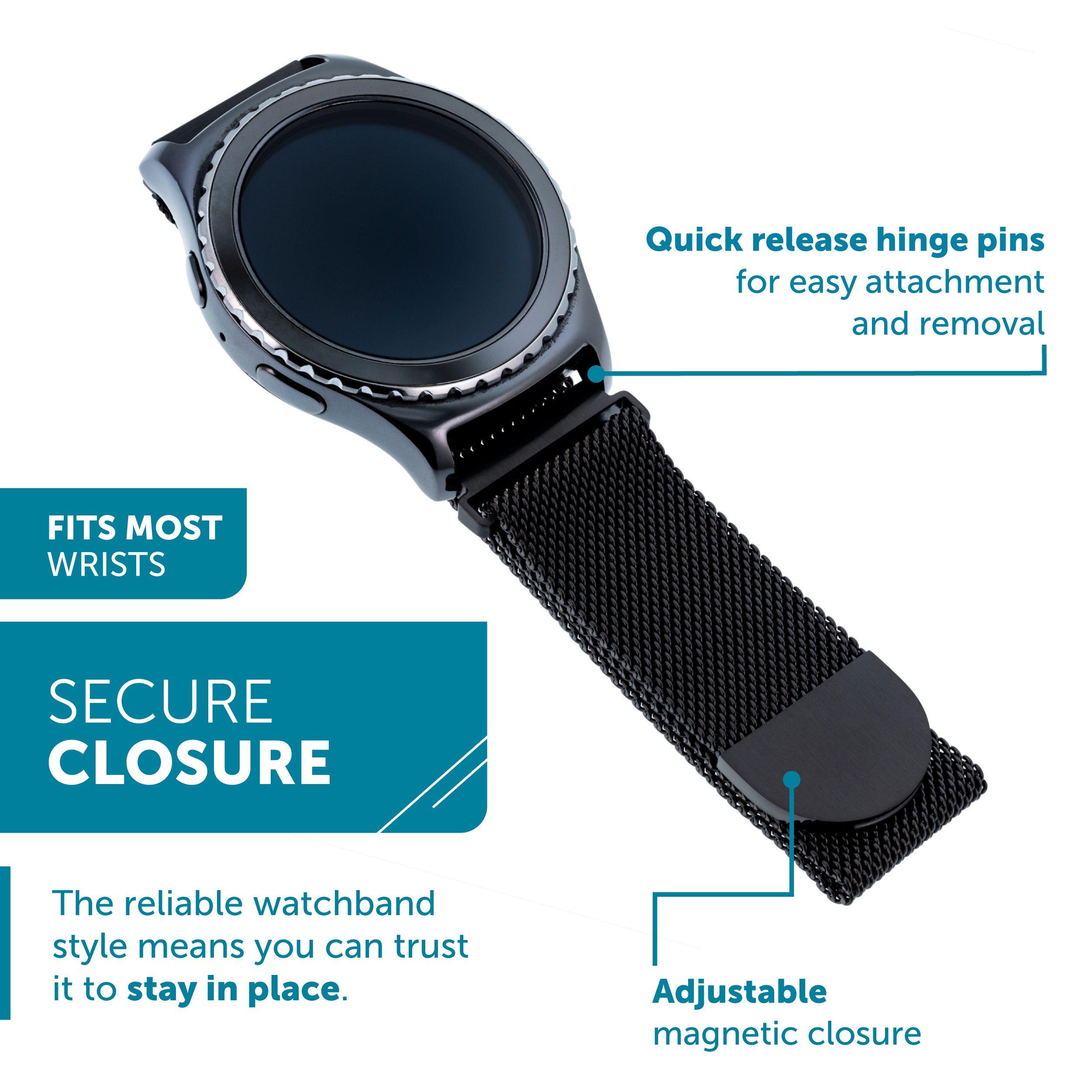 Rough sleep Mere sortere WITHit Samsung 20mm Smart Watch Band Mesh | GameStop