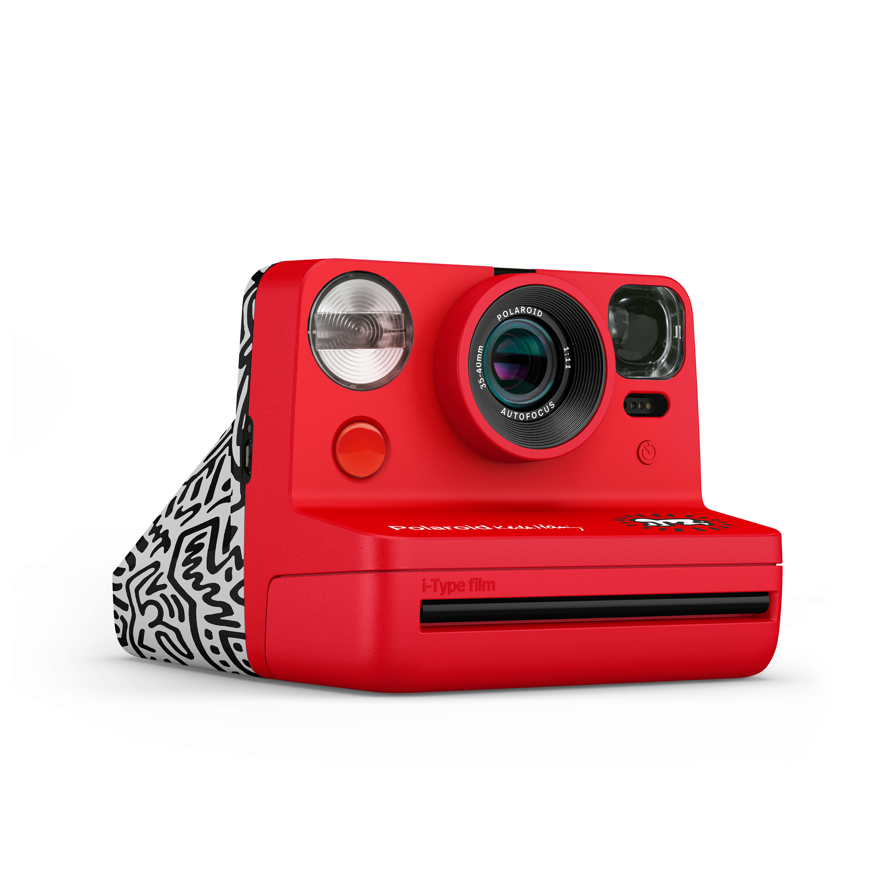 list item 9 of 12 Polaroid Now i-Type Instant Camera - Keith Haring Edition