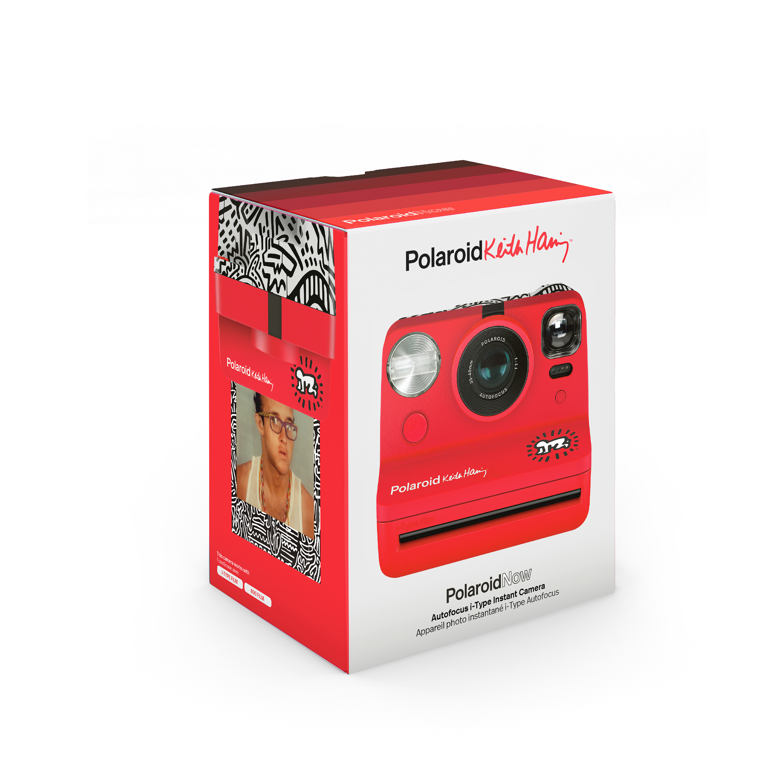 list item 11 of 12 Polaroid Now i-Type Instant Camera - Keith Haring Edition