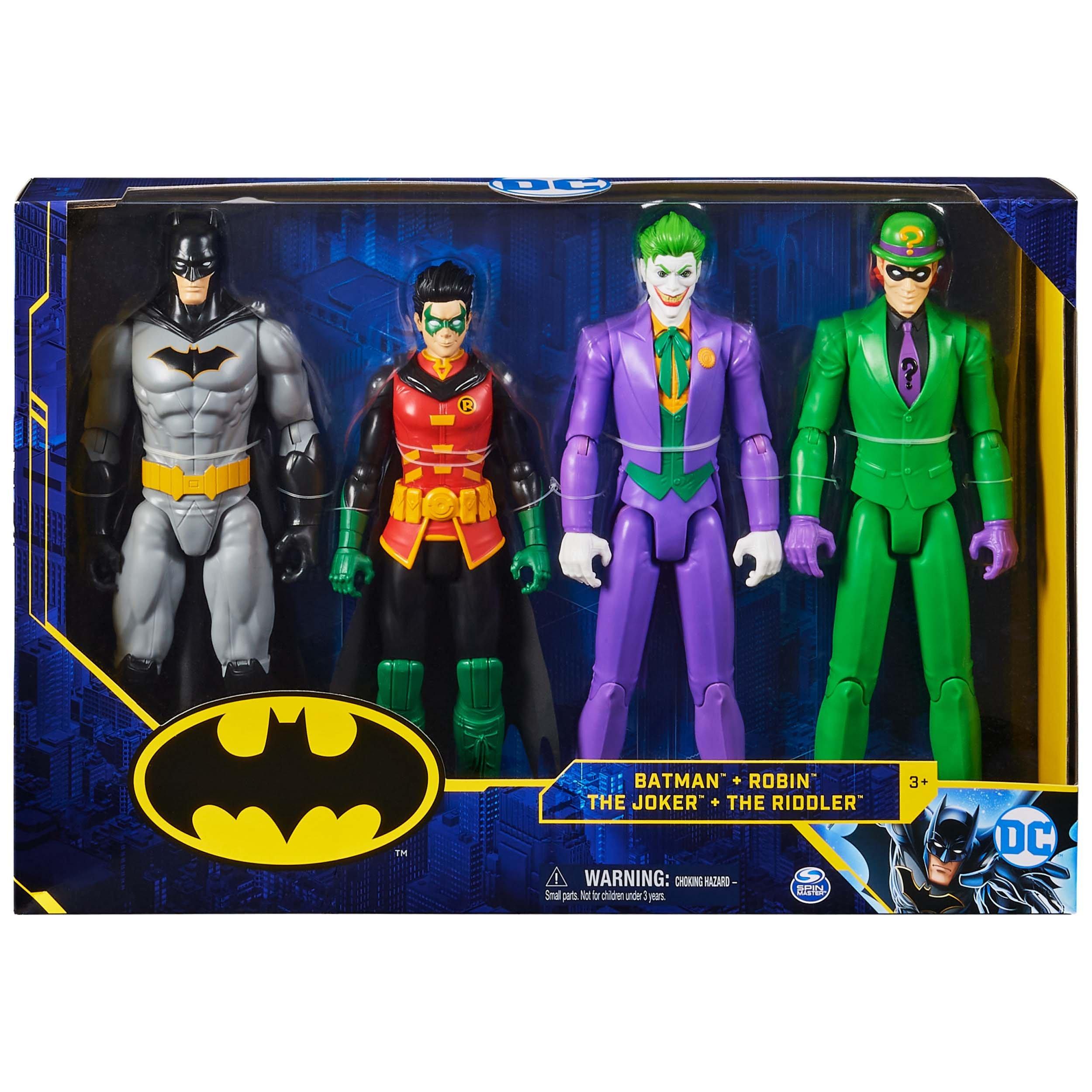 Spin Master Batman 12in Action Figures 4 Pack