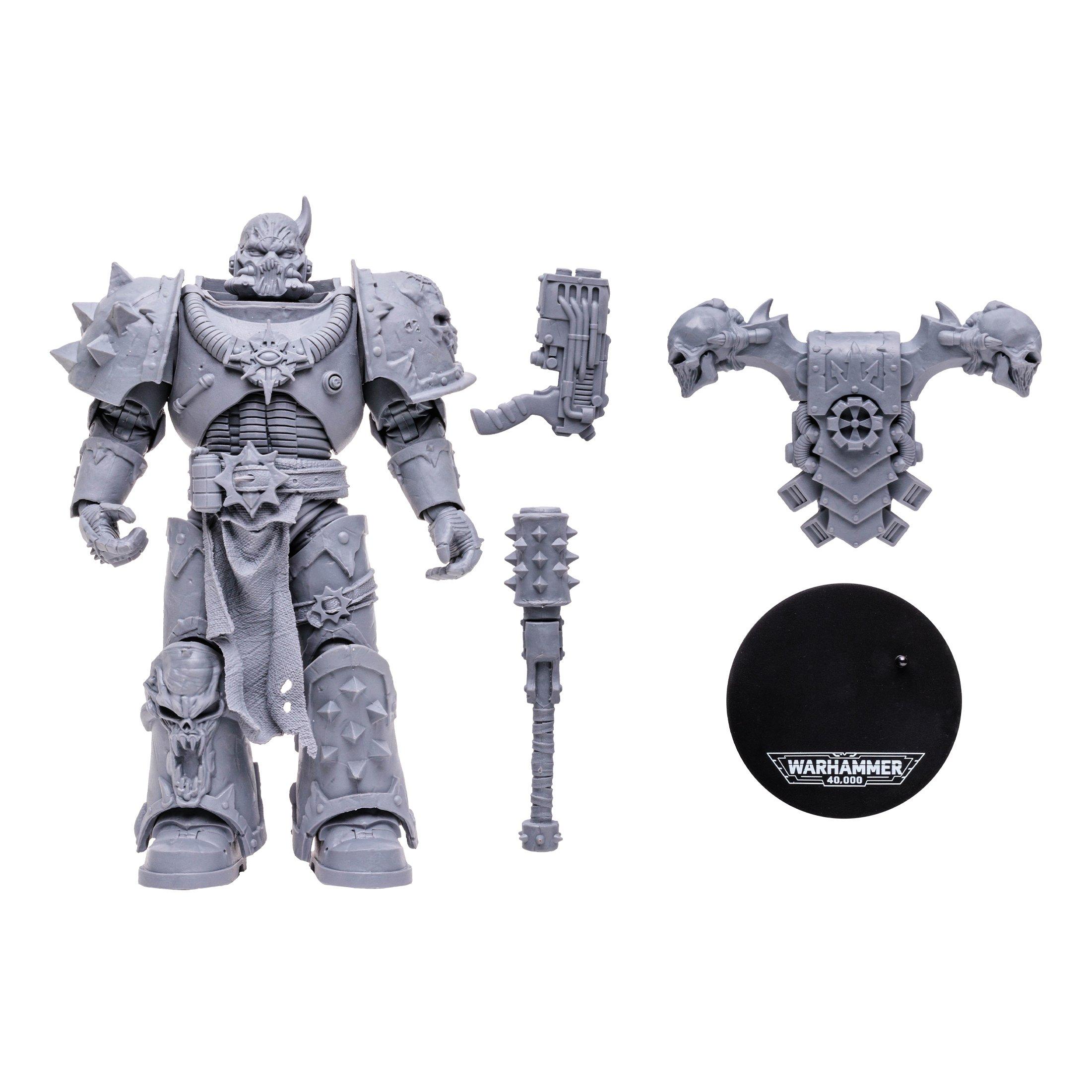 McFarlane Toys Warhammer 40,000 Chaos Space Marine Artist Proof 7-in Scale  Action Figure