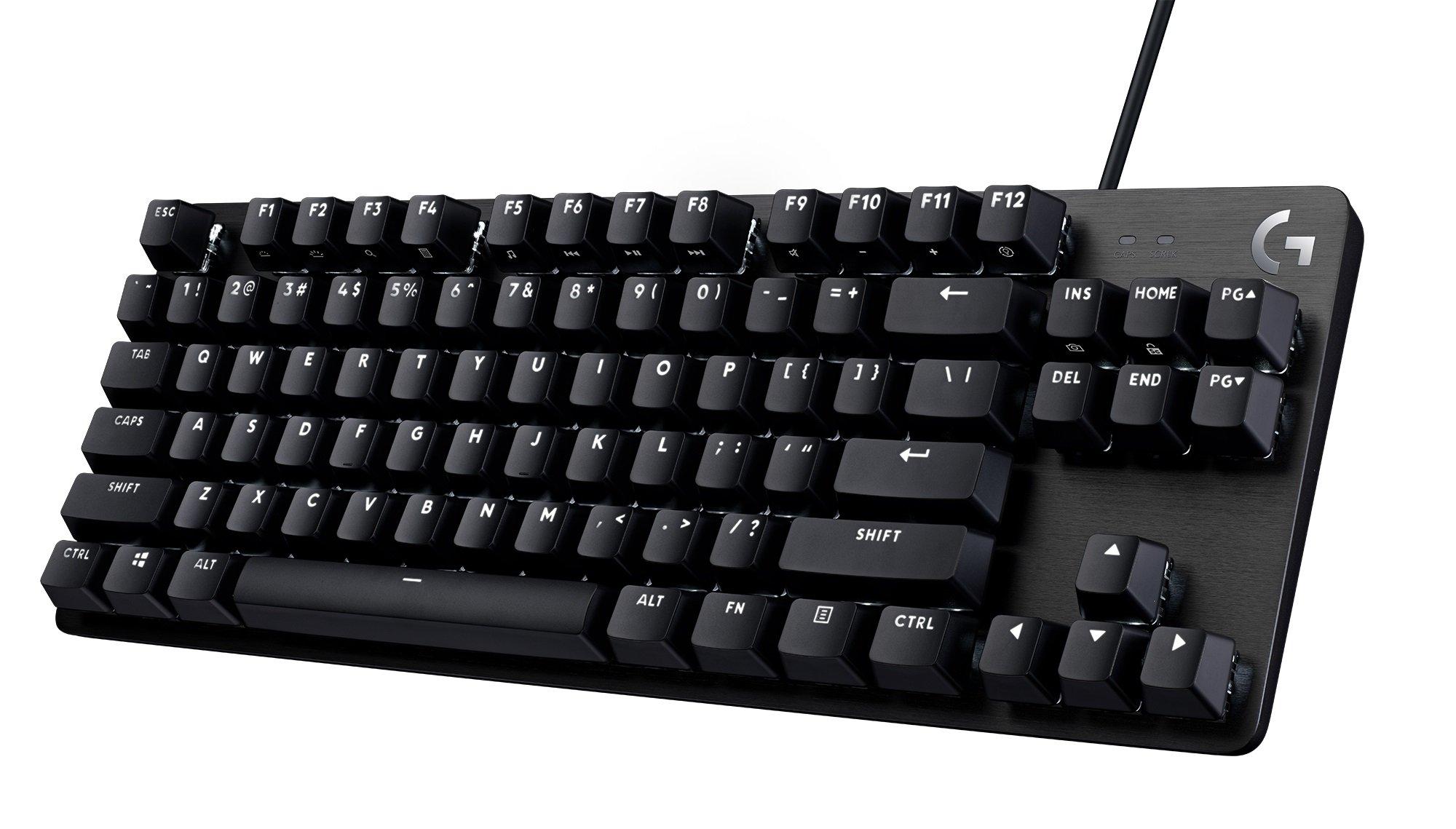  Logitech G413 TKL SE Mechanical Gaming Keyboard - Compact  Backlit Keyboard with Tactile Mechanical Switches, Anti-Ghosting,  Compatible with Windows, macOS - Black Aluminum (Renewed) : Video Games