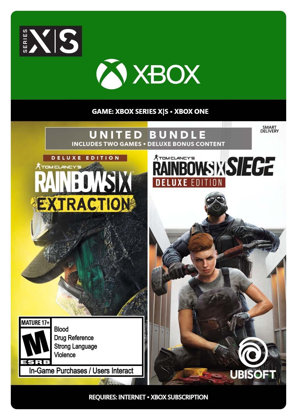 Tom | Clancy\'s Series Xbox - Extraction Six: X/S, GameStop X Xbox Series Bundle Xbox Rainbow United | One
