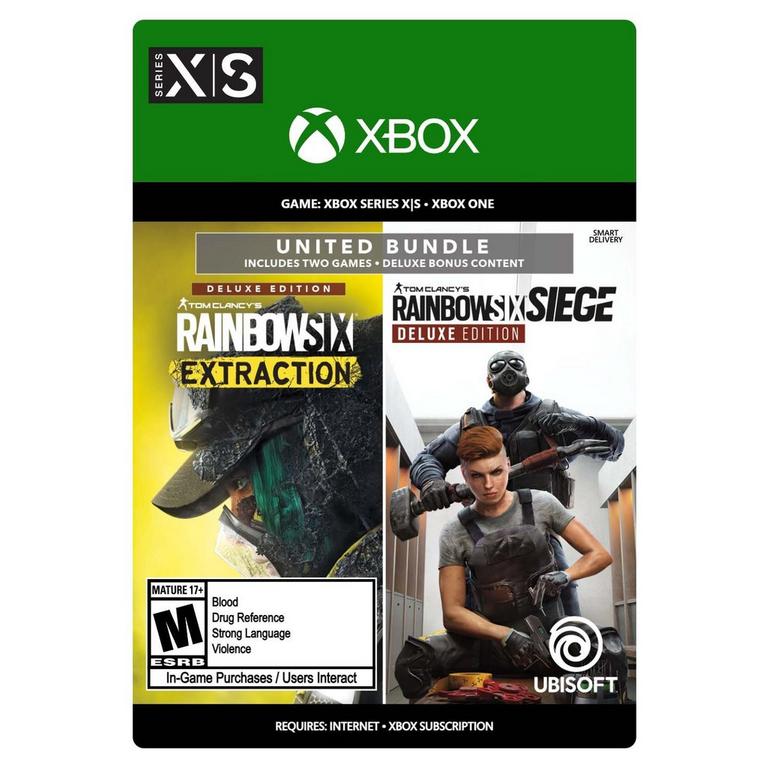 Digital Tom Clancy's Rainbow Six: Extraction United Bundle for Xbox Series X Ubisoft GameStop
