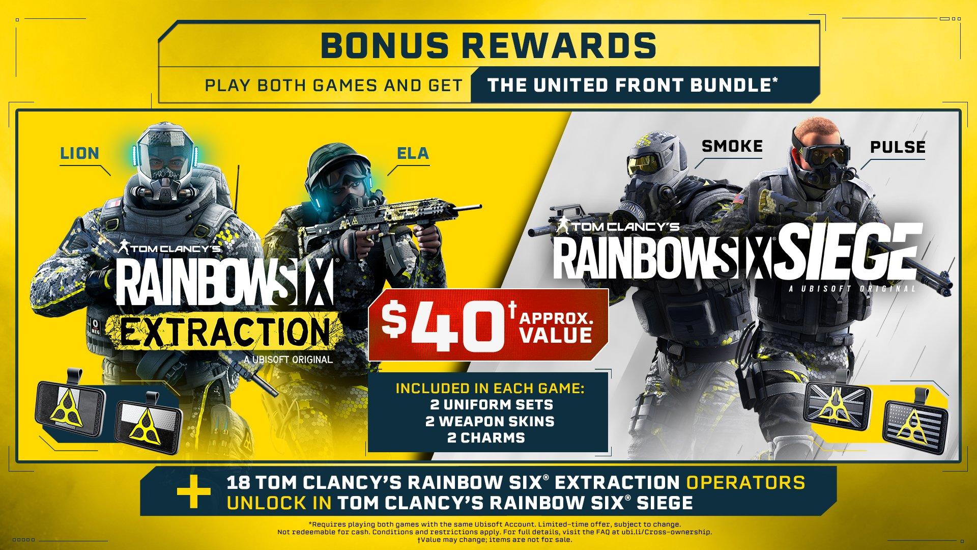 Tom Clancy's Rainbow Six: Extraction United Bundle - Xbox Series X/S, Xbox  One | Xbox Series X | GameStop