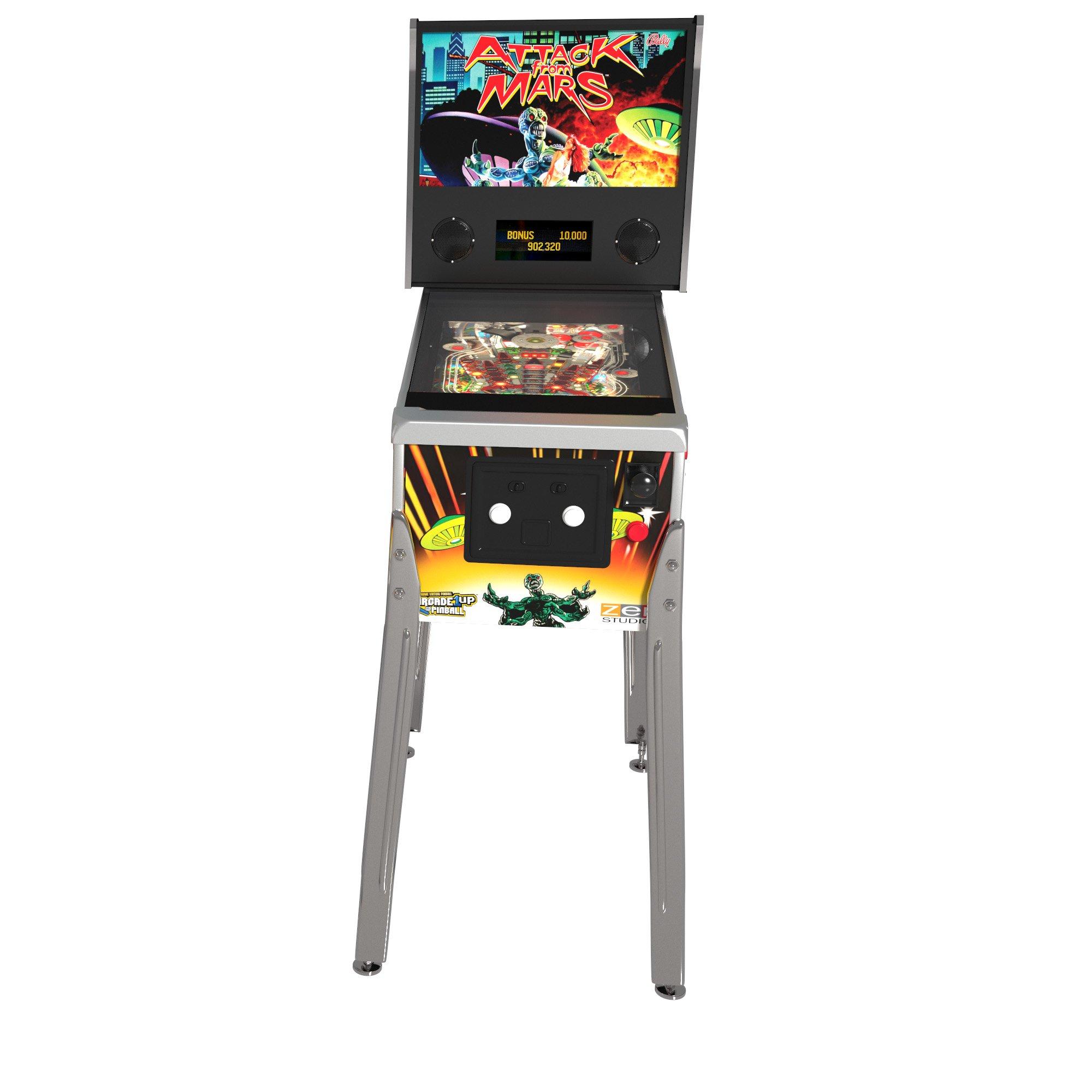 list item 2 of 3 Arcade1Up Williams Bally Attack From Mars 3:4 Scale Digital Pinball Machine