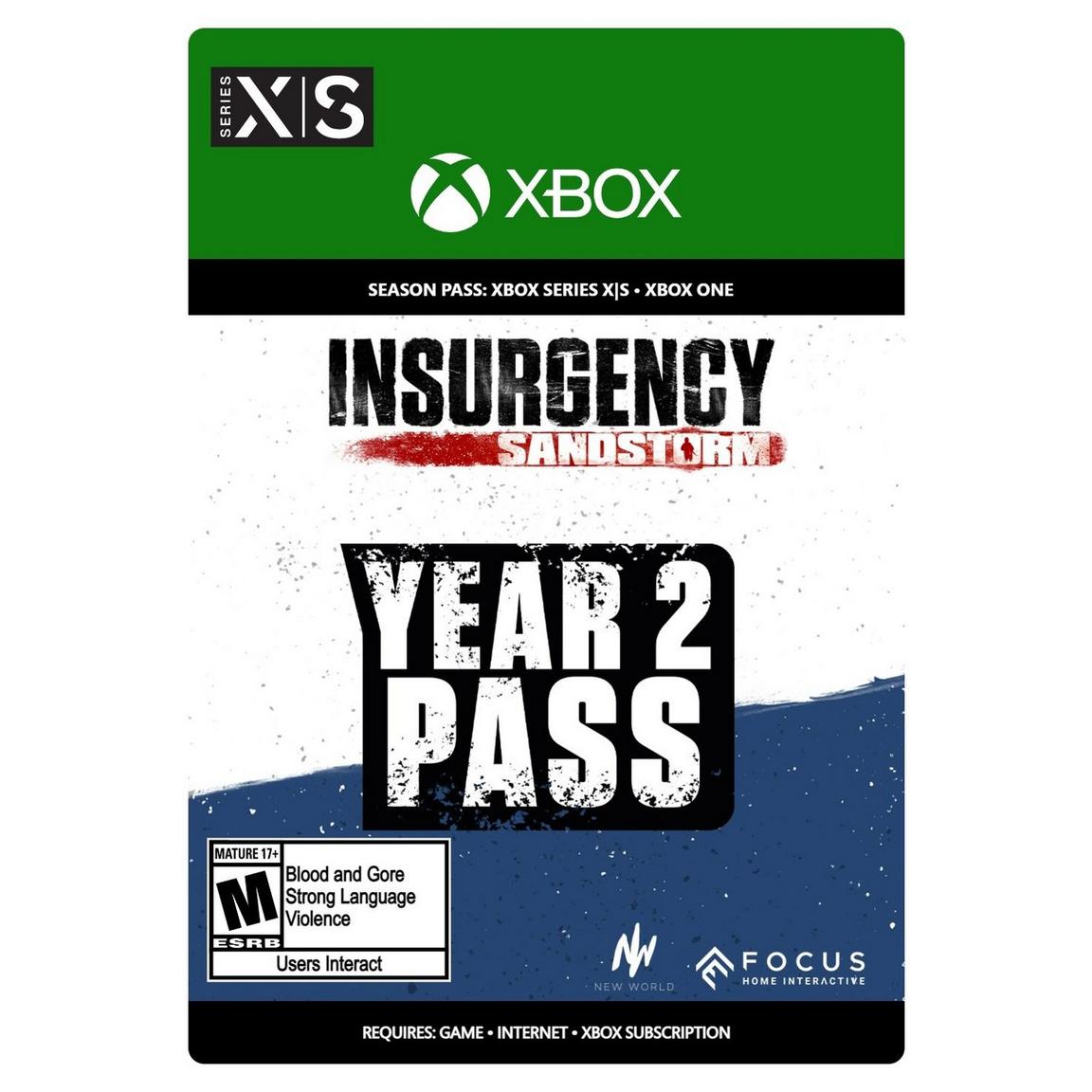 Focus Entertainment Insurgency: Sandstorm - Year 2 Pass DLC - Xbox One